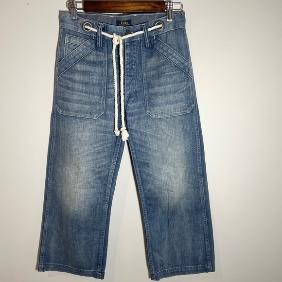 Ralph Lauren wide leg crop jeans size 26 - Picture 11 of 11